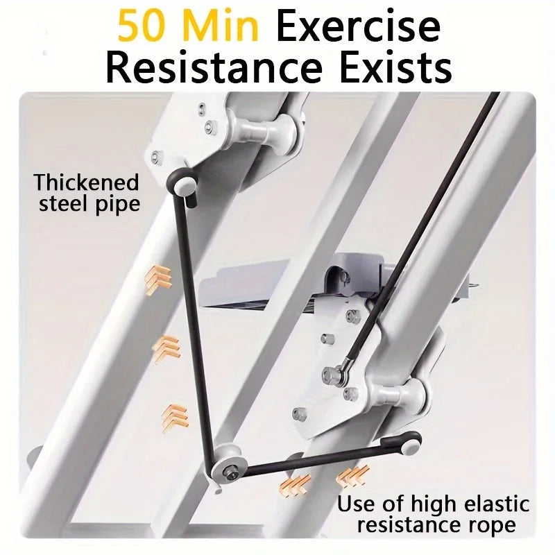 Stair Stepper Home Gym Vertical Climber Machine Foldable Cardio Steppe