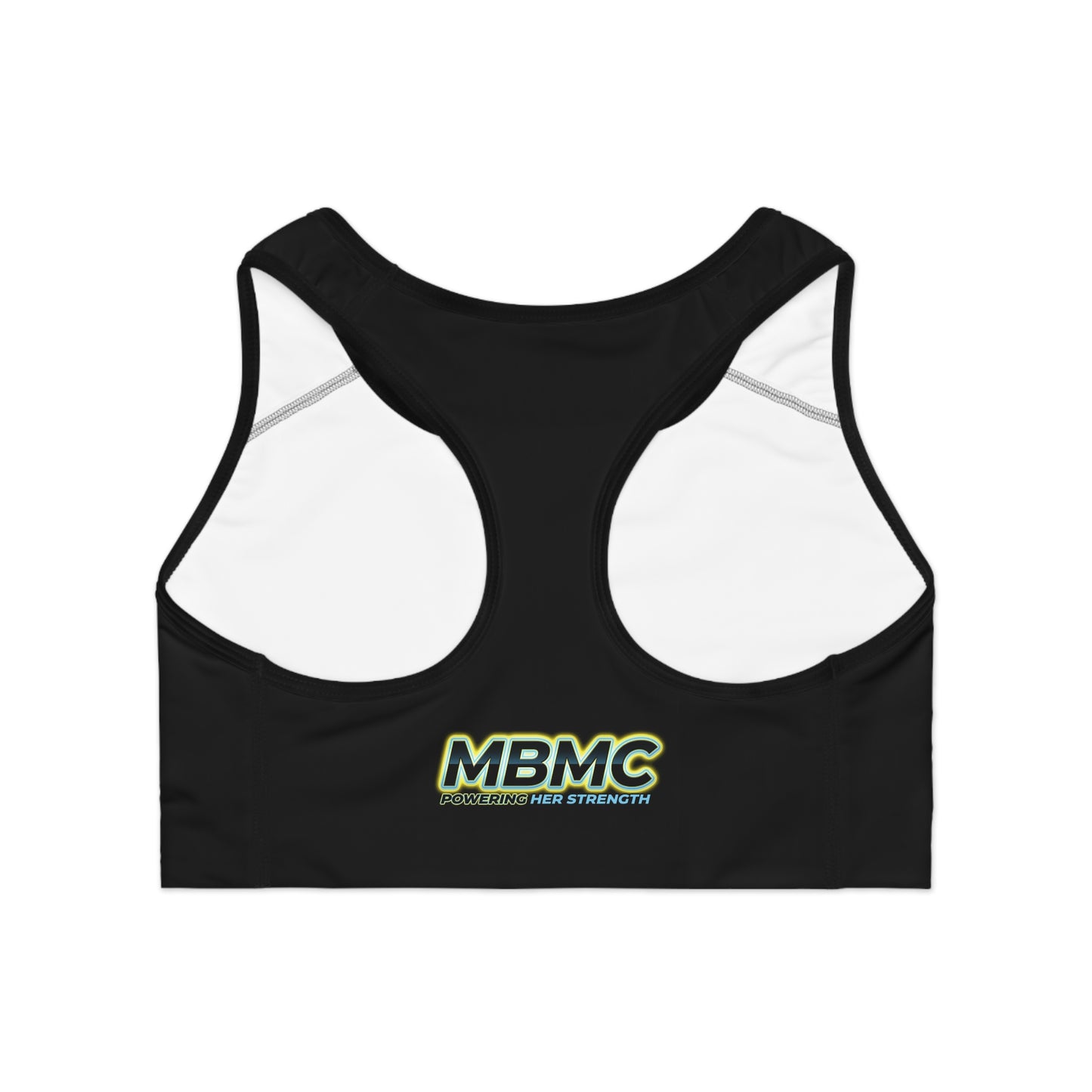 MBMC Lightweight Racerback Sports Bra — High-Comfort Workout Crop