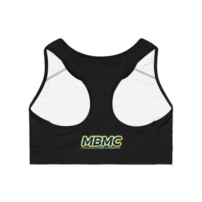 MBMC Lightweight Racerback Sports Bra — High-Comfort Workout Crop