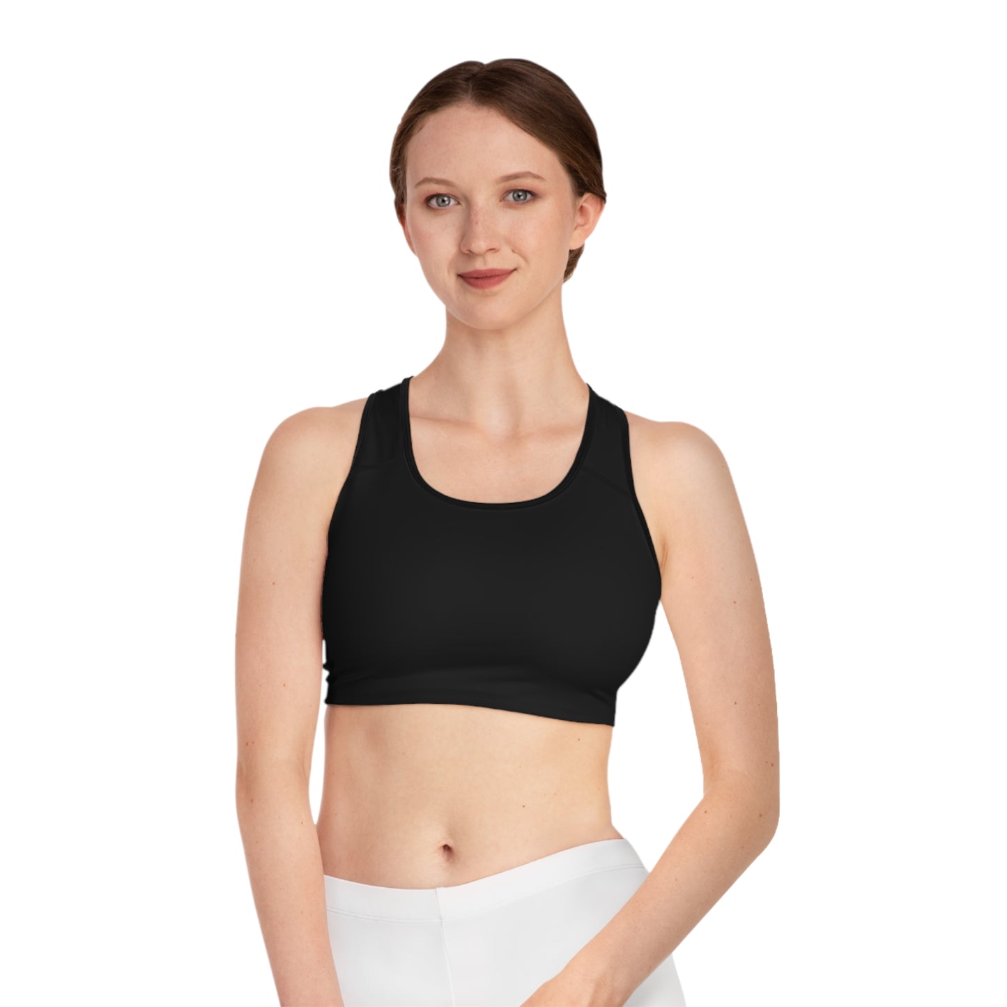 MBMC Lightweight Racerback Sports Bra — High-Comfort Workout Crop