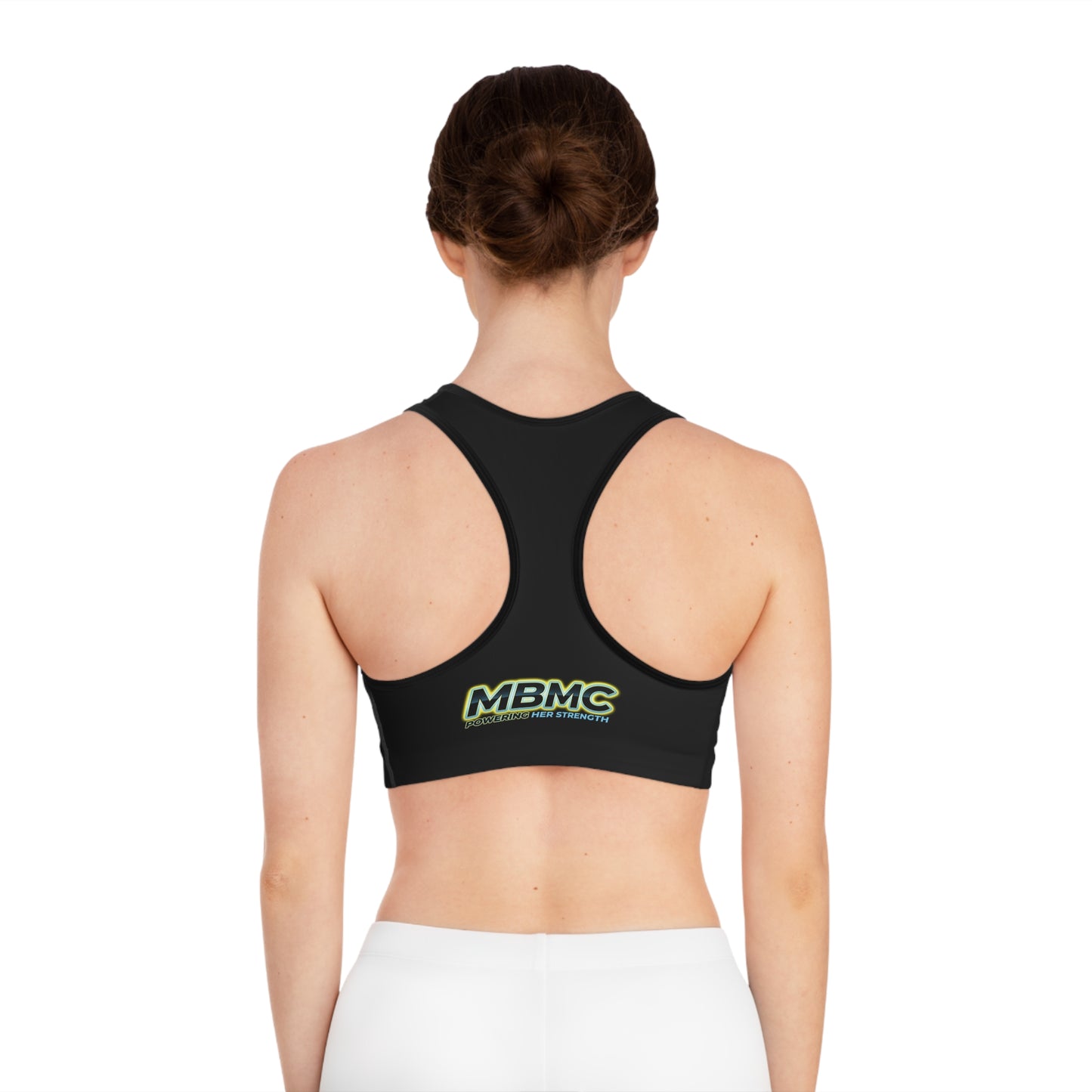 MBMC Lightweight Racerback Sports Bra — High-Comfort Workout Crop