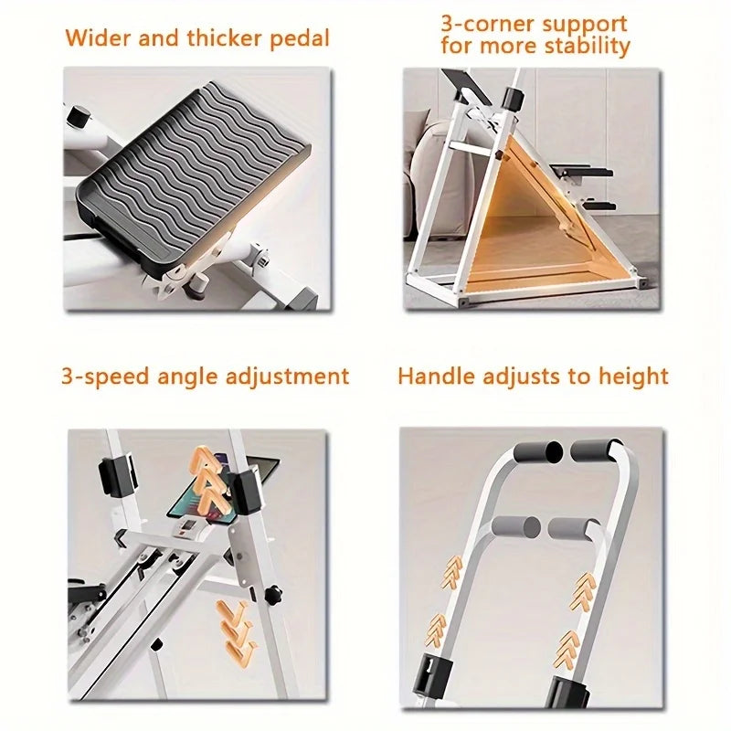 Stair Stepper Home Gym Vertical Climber Machine Foldable Cardio Steppe