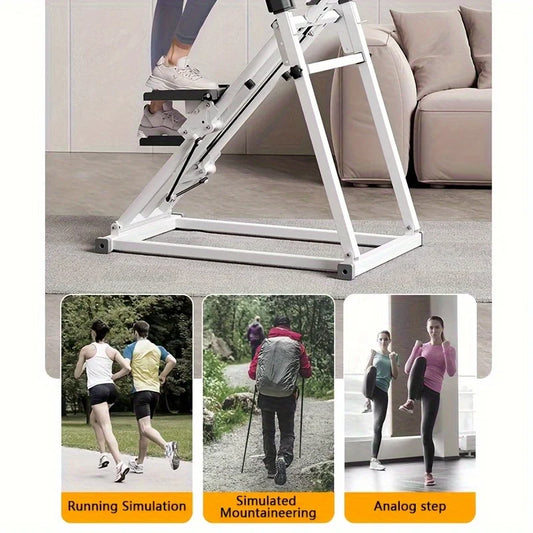 Stair Stepper Home Gym Vertical Climber Machine Foldable Cardio Steppe
