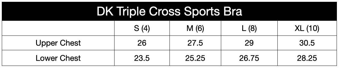 HauteD - DK Triple Cross Sports Bra