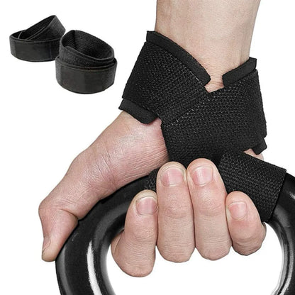 Weight Lifting Wrist Straps Bodybuilding Hand Grip Wrap Gym Workout