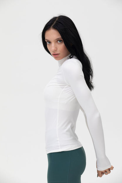 Cozy Mock Neck Long Sleeve