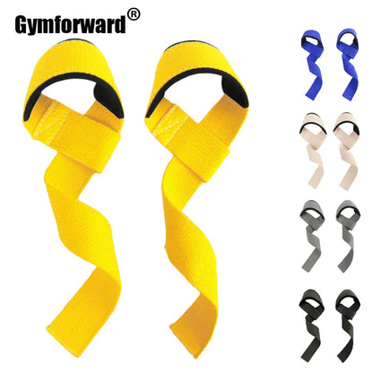 Weight Lifting Wrist Straps Bodybuilding Hand Grip Wrap Gym Workout