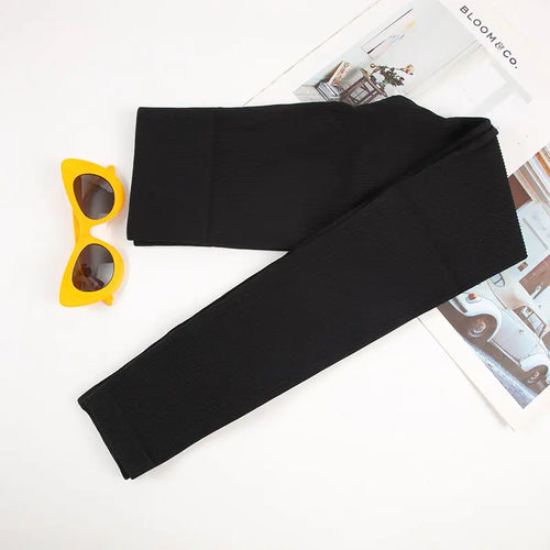 CHRLEISURE Seamless Sports Set Women Fitness Outfit Rib Yoga Suit