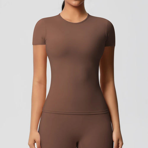 Workout Dry Fit Breathable High Elastic Sports Top Gym Fitness Wear