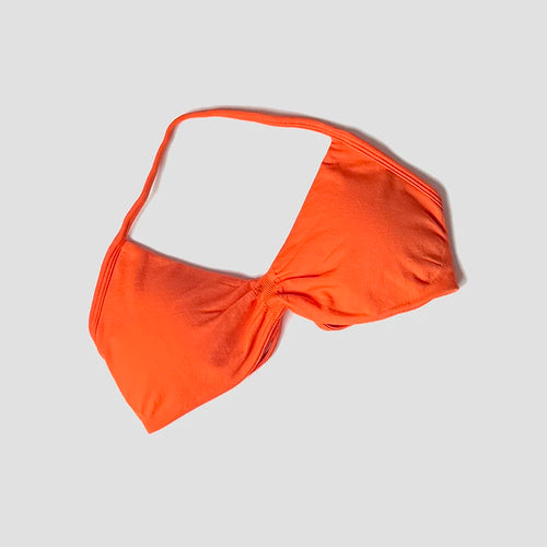 Women Halter Sports Bra Push Up Strappy Sexy Open Back Gym Crop Top