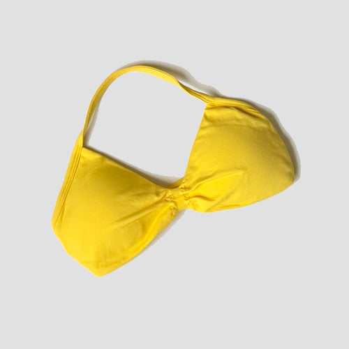 Women Halter Sports Bra Push Up Strappy Sexy Open Back Gym Crop Top