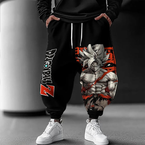 Dragon Ball Z Pants Anime Cotton Loose Fit Men Women Autumn Winter