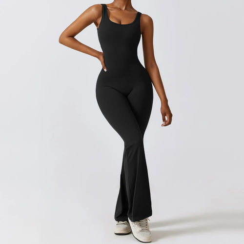 New Gym Set Women Training Yoga Suit Sportswear Women Sports Jumpsuit