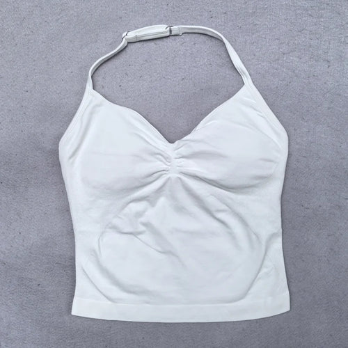 New Seamless Yoga Set Women Gym Clothing Scrunch Bum Legging Padded