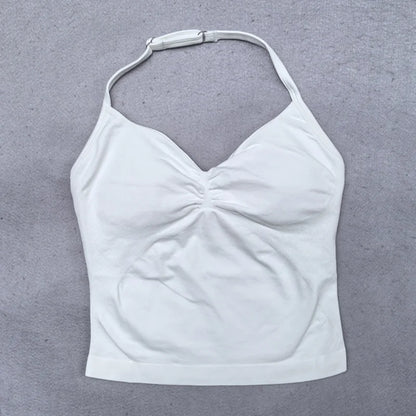 New Seamless Yoga Set Women Gym Clothing Scrunch Bum Legging Padded