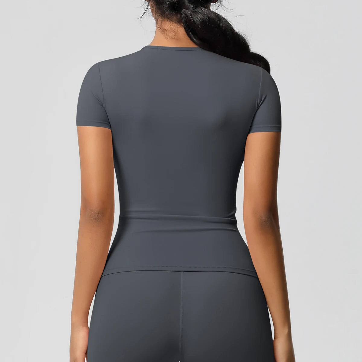 Workout Dry Fit Breathable High Elastic Sports Top Gym Fitness Wear