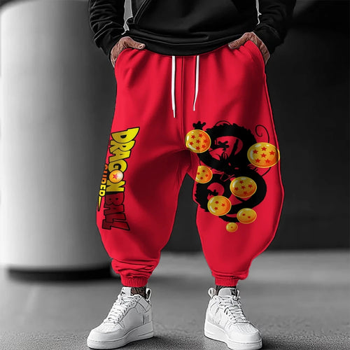Dragon Ball Z Pants Anime Cotton Loose Fit Men Women Autumn Winter