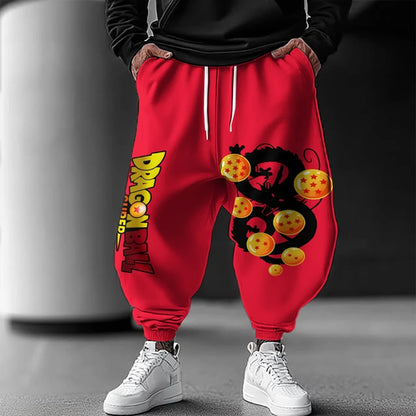 Dragon Ball Z Pants Anime Cotton Loose Fit Men Women Autumn Winter