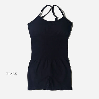 Yoga Set Women Fitness Rompers Sexy One Piece Strap Tummy Control