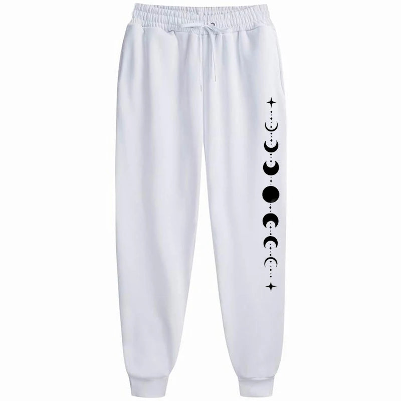 Women Casual Letter Printing Joggers Autumn Winter Drawstring Casual