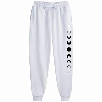Women Casual Letter Printing Joggers Autumn Winter Drawstring Casual