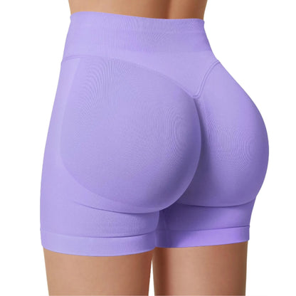 Summer High Waisted Yoga Shorts Fashionable and Sexy Running Fitness