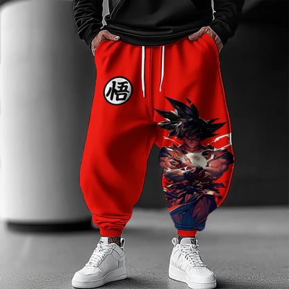 Dragon Ball Z Pants Anime Cotton Loose Fit Men Women Autumn Winter