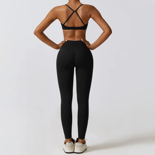 Sportswear Yoga Set Women's Workout Clothes Athletic Wear Sports Gym