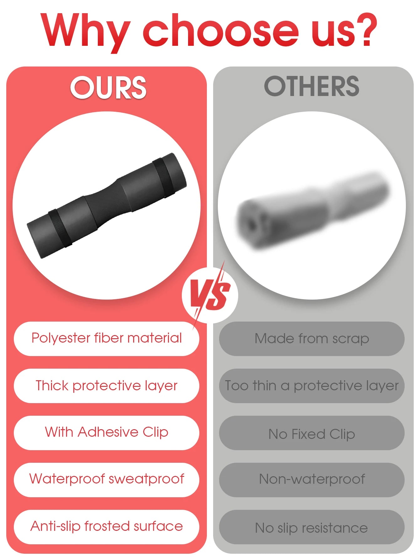 Barbell Squat Shoulder Pad,Hip Thrust Barbell Foam Cover, Weight