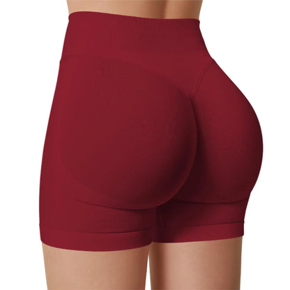 Summer High Waisted Yoga Shorts Fashionable and Sexy Running Fitness