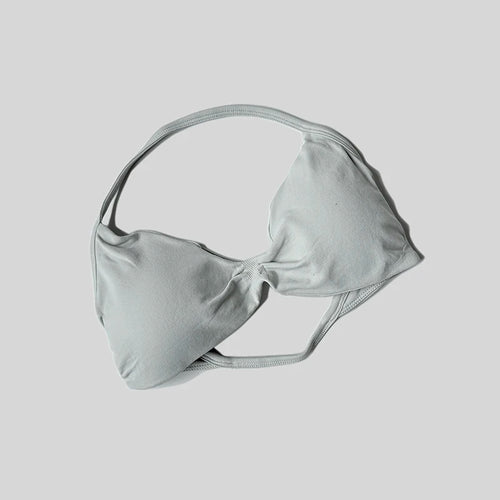 Women Halter Sports Bra Push Up Strappy Sexy Open Back Gym Crop Top