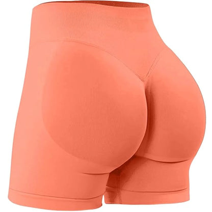 Summer High Waisted Yoga Shorts Fashionable and Sexy Running Fitness