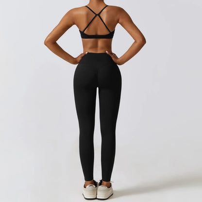 Women's Sportswear Yoga Set Workout Clothes Athletic Wear Sports Gym