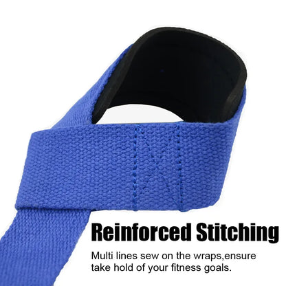 Weight Lifting Wrist Straps Bodybuilding Hand Grip Wrap Gym Workout