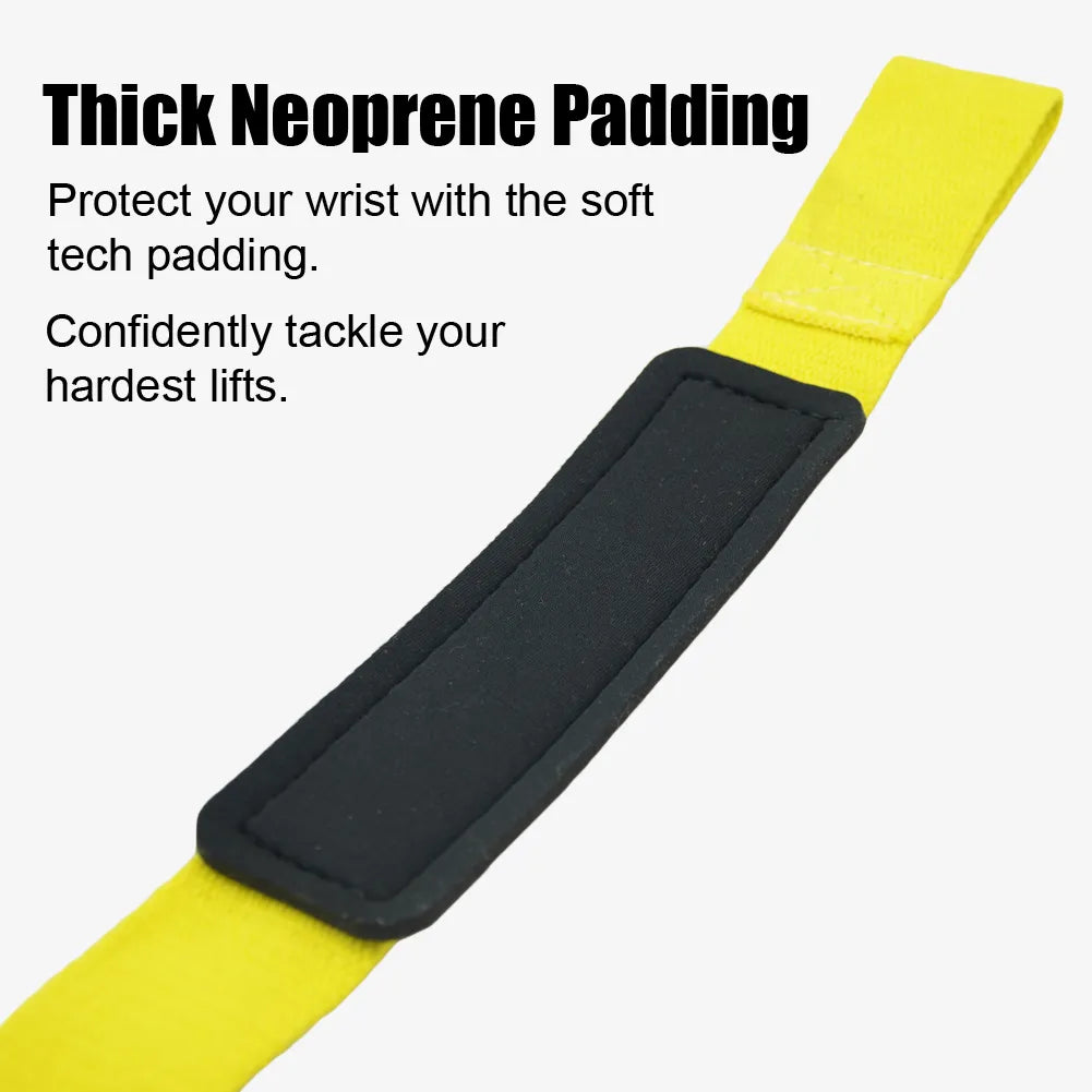 Weight Lifting Wrist Straps Bodybuilding Hand Grip Wrap Gym Workout