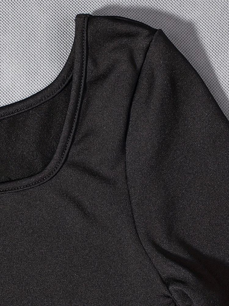 Women's Rompers Short Sleeve Solid Skinny Bodycon Jumpsuits Fashion