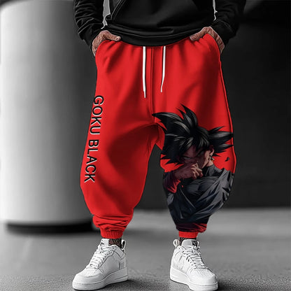 Dragon Ball Z Pants Anime Cotton Loose Fit Men Women Autumn Winter
