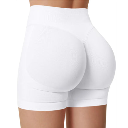 Summer High Waisted Yoga Shorts Fashionable and Sexy Running Fitness