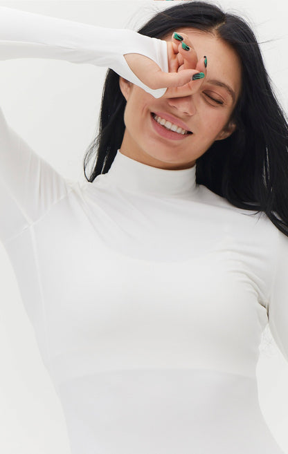 Cozy Mock Neck Long Sleeve